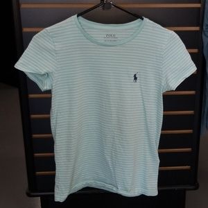 NEW Blue stripe Polo by Ralph Lauren